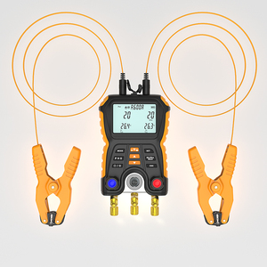 Máy đo áp suất chân không kỹ thuật số có móc gia cố, đo nhiệt độ, kiểm tra rò rỉ, đồng hồ đo áp suất đa năng cho hệ thống HVAC - Product Image 3