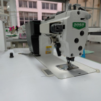 Machine à coudre industrielle à point droit à aiguille simple à grande vitesse DS-8600-D4, avec coupe-fil latéral