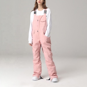 Combinaison coupe-vent d'extérieur unisexe pour hommes et femmes, imperméable, double planche, placage, snowboard, ski, neige, pantalon d'hiver chaud - Product Image 4