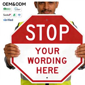 تصميم مخصص تحذير إشارات المرور إنتاج الطريق شخصية صفقة سرعة المرور علامة - Product Image 1