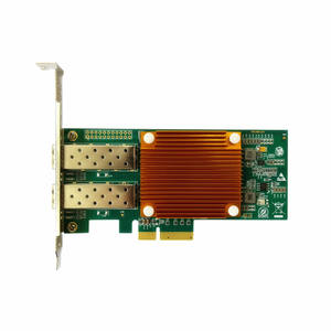 Tarjeta de red 10gbs Sfp con Chip <span class=keywords><strong>Intel</strong></span> <span class=keywords><strong>X710</strong></span> <span class=keywords><strong>BM2</strong></span> 2 Puerto SFP PCI Express X4 10G Adaptador de tarjeta Lan de red NIC - Product Image 1