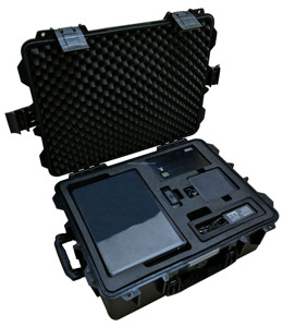 Kit d'inscription biométrique mobile MOISP <span class=keywords><strong>avec</strong></span> lecteur d'empreintes digitales 4-4-2, scanner d'iris, système ABIS pour les prisons - Product Image 2