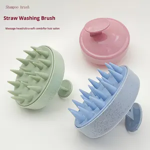 Venta al por mayor <span class=keywords><strong>de</strong></span> paja <span class=keywords><strong>de</strong></span> cebada <span class=keywords><strong>que</strong></span> no daña <span class=keywords><strong>el</strong></span> <span class=keywords><strong>cuero</strong></span> <span class=keywords><strong>cabelludo</strong></span> cepillo <span class=keywords><strong>de</strong></span> masaje <span class=keywords><strong>de</strong></span> peluquería cepillo <span class=keywords><strong>de</strong></span> champú portátil para <span class=keywords><strong>el</strong></span> hogar - Product Image 1