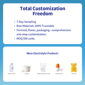 Lifeworth Hydration Elektrolytenpoeder voor Volwassenen 200mg Natuurlijke Cafeïne Energie Ondersteuning 5g Dosis 30 Sachets/Zak - Product Image 6