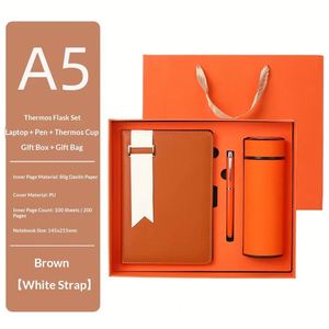 Coffret Cadeau d'Affaires de Luxe en PU Rigide avec Reliure Cousue et 100 Feuilles pour Fournitures de Bureau Exécutives - Product Image 1