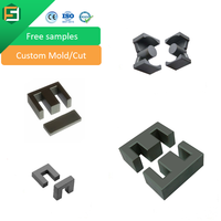 Noyau de transformateur en ferrite EI33 EE33 EE55, type E, en Mn-Zn
