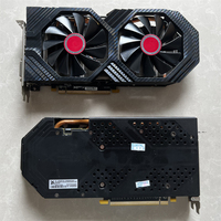 Carte Graphique Usagée Gaming Haut de Gamme RX 590 8 Go GDDR5 RX590 RX 580 de 8 Go