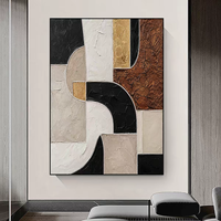 Décoration Murale Abstraite Moderne Minimaliste Luxe Léger pour la Maison, Aménagement Intérieur, Décoration Murale pour Salon, Bureau, Installation Facile