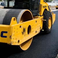 Compacteur de sol robuste CNCMC TRS20, 20 tonnes, à tambour unique, moteur Weichai, Kawasaki, pour grands projets de construction