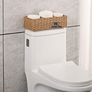 HOT Eco-Friendly Vagusicc 3-Section Water <b>Hyacinth</b> <b>Baskets</b> Durable Hand-Woven Vintage Multifunction Storage for Toiletries Home - Product Image 3