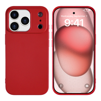 Coque arrière en caoutchouc mat pour iPhone 17 16 Pro Max 15 14 13 12-Coque de téléphone portable en TPU antichoc mince avec design uni
