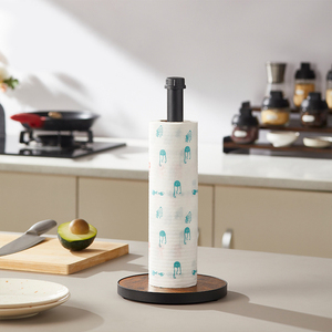 Porte-mouchoirs en métal pour cuisine sur mesure Support à rouleau de type debout en acier inoxydable Installation facile - Product Image 1