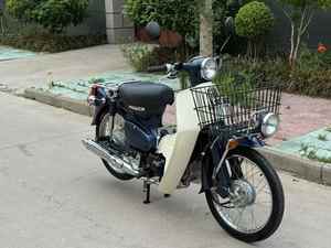 Motocicleta Honda <span class=keywords><strong>Super</strong></span> <span class=keywords><strong>Cub</strong></span> C110 110cc Usada, Estilo Vintage, con Canasta Delantera, Motor sin Escobillas, Velocidad Máxima >80km/h - Product Image 4