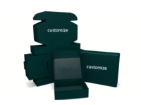 Cajas de Cartón para Envíos Personalizadas de Lujo al por Mayor, Materiales Reciclados de Alta Gama, Ecológicas, Reutilizables y Plegables para Empaque de Calcetines