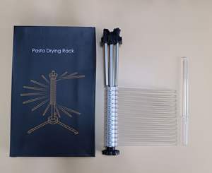 Yongli BBQ074 estante de secado de pasta plegable accesorios de barbacoa de acero inoxidable soporte de secador de espagueti desmontable - Product Image 6
