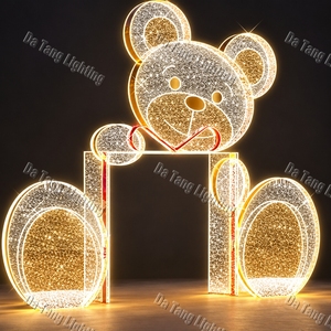 Lumière à motif d'arche animale 3D pour les présentoirs commerciaux, les parcs à thème, les décorations de fêtes et les grandes sculptures lumineuses d'extérieur - Product Image 3