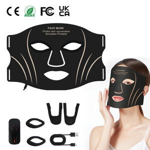 <span class=keywords><strong>Masque</strong></span> facial LED de <span class=keywords><strong>luminothérapie</strong></span> à <span class=keywords><strong>prix</strong></span> d'usine, 7 couleurs, en silicone, pour thérapie par la lumière rouge - Product Image 1