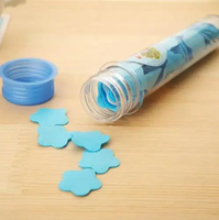 Mini Savon Solide en Feuilles Portables pour Voyage, Propriétés Antiseptiques, Format Voyage Pratique