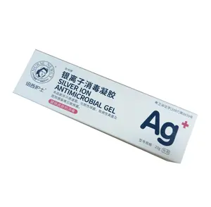 Chất lượng cao Bạc ion vết thương mặc quần áo âm đạo Gel với bạc iones 20 gam Bạc ion Kìm khuẩn gel cho phụ nữ sử dụng