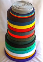Sangle en polyester colorée 100 % écologique – Couleurs et motifs personnalisés, différentes tailles pour sacs, chaussures et textiles de maison