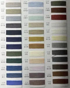 50% Viscose 28% PBT 22% nilon NE 28S/2 Sweater populer benang dicelup Viscose/PBT/nilon inti campuran benang pintal