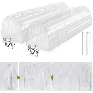 Invernadero de Túnel en Forma de Aro para Jardín, Otoño-Invierno, Más Vendido, Cubierta Protectora para Plantas de Exterior - Product Image 2