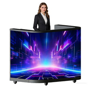 Panneau d'affichage LED pour <span class=keywords><strong>DJ</strong></span>, intérieur/extérieur, avec contrôle intelligent GOB, pour comptoir, façade, station, écran et podium de <span class=keywords><strong>DJ</strong></span>, idéal pour centre commercial - Product Image 1