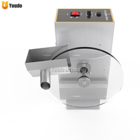Machine d'enrobage de trempe de chocolat automatique Condition utilisée pour l'application de gâteau pour faire fondre la noix de chocolat à l'eau de lait