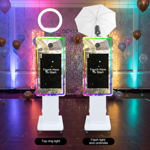 Neuester Trend 2026: Fotobox-Gehäuse mit LCD-Touchscreen, Party-Selfie-Spiegel-Fotobox-Automat mit DSLR-Kamera- und Drucker-Option - Product Image 4