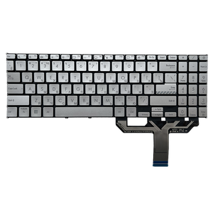 Ru คีย์บอร์ดแล็ปท็อปเรืองแสงของรัสเซียสำหรับอัสซุส X1502 B1502 X1603ZA X1605V X1603Z X1603ZA M1603Q M1503Q แป้นพิมพ์ M1502Z <span class=keywords><strong>M1502</strong></span>ใหม่ - Product Image 1