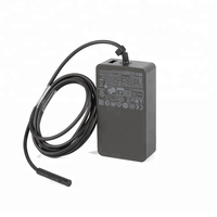 Adaptor komputer, pengisi daya adaptor daya 65W 15V 4A AC untuk Microsoft Surface Pro X 7 Laptop 3 2 Go
