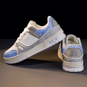 Baskets de sport en cuir véritable et daim, légères, antidérapantes, avec amorti et absorption de la transpiration, vente en gros directe usine - Product Image 5