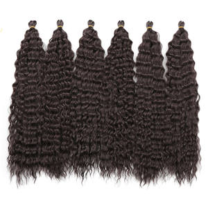 วิกผมหยิกลอนคลื่นสังเคราะห์ทนความร้อนสูง22 ''30'' สำหรับต่อผมถักเปีย - Product Image 3