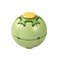 Balle anti-stress lumineuse en forme d'œuf de dinosaure, qui brille dans le noir, avec bulles à presser, jouet de décompression pour adultes, vente en gros