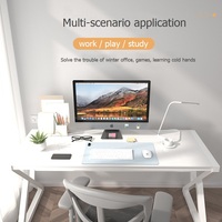 Tapis de bureau multi-usages antidérapant en PU+PVC écologique, grand format, pour une écriture fluide, 70x31cm, 4mm, en stock usine