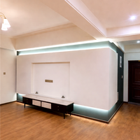 Nanyang - Style rétro - Personnalisation complète - Aménagement de magasins et design d'intérieur - Panneaux muraux anti-collision - Intérieur imperméable