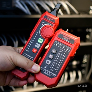 Analyseur Ethernet multifonction Delixi Network Cable Tracker Dhflpide58b avec connecteur RJ45 pour le test de câblage et la détection de défauts - Product Image 1