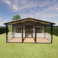 Casa habitable Bâtiments préfabriqués pliants 20Ft 40Ft Maison préfabriquée en conteneur extensible 2 3 4 5 Bedroom Mobile Tiny Home