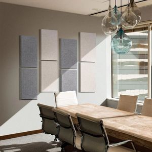 Matériau absorbant acoustique écologique Feutre PET Fibre de polyester Insonorisation acoustique Panneaux acoustiques de studio - Product Image 6