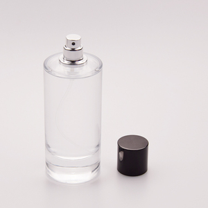 En stock, vente en gros, flacon de parfum en verre cylindrique rond de 100 ml, avec bouchon magnétique, sérigraphié, de haute qualité, avec boîte - Product Image 6