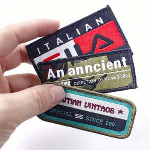 Parches Bordados Personalizados para Coser en la Ropa, Parches Termoadhesivos con Logotipo 3D, Apliques Bordados Autoadhesivos - Product Image 6