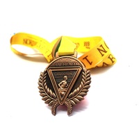 Articles les plus vendus Trophée en métal Football Récompense en métal Médaille plaquée bronze