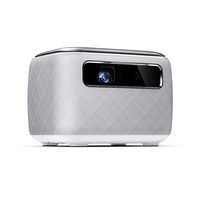 Proyector Google TV DLP para exteriores, Mini batería portátil, Wifi Bt 3D, cine en casa, proyector LED, fábrica china, gran oferta de bolsillo