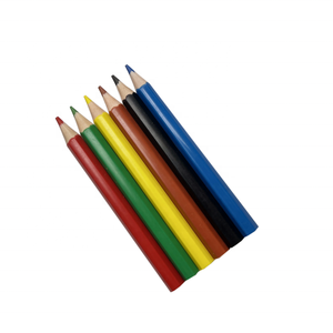 Boîte de crayons de couleur miniatures de 3,5 pouces, 6 couleurs, pour enfants, cadeau, crayons hexagonaux en plastique, crayons de couleur, lapis de <span class=keywords><strong>cor</strong></span> - Product Image 3