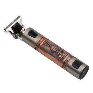 Recortadora de pelo T9 con diseño de calavera, carga USB, batería de iones de litio de 2000mAh, pantalla LCD para uso doméstico - Product Image 1