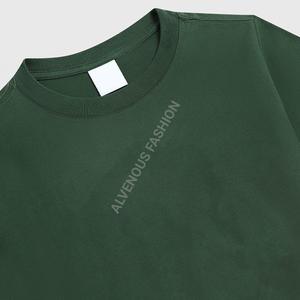 Camiseta personalizada de calidad de exportación altamente recomendada para niños, camiseta de gran tamaño de algodón liso con hombros caídos y manga corta con cuello redondo para niños - Product Image 2