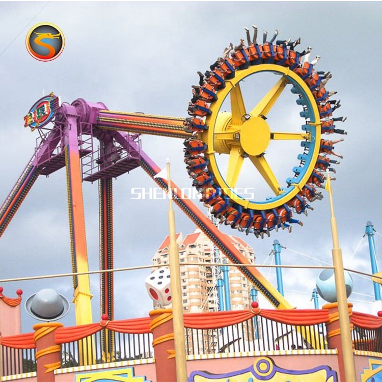 Small Frisbee Ride Amusement Outdoor Big Steel & Fiberglass Pendulum Equipment up ...