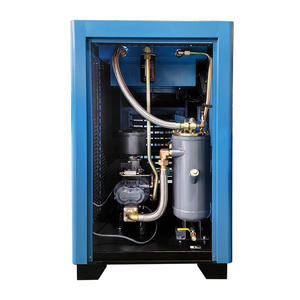 Voltaje gigante 7,5-22kw Tanque 11kw Baosi Aire-tornillo-compresor-fabricantes gx7 Buma Excavadora de fibra Compresor de aire tipo tornillo - Product Image 1