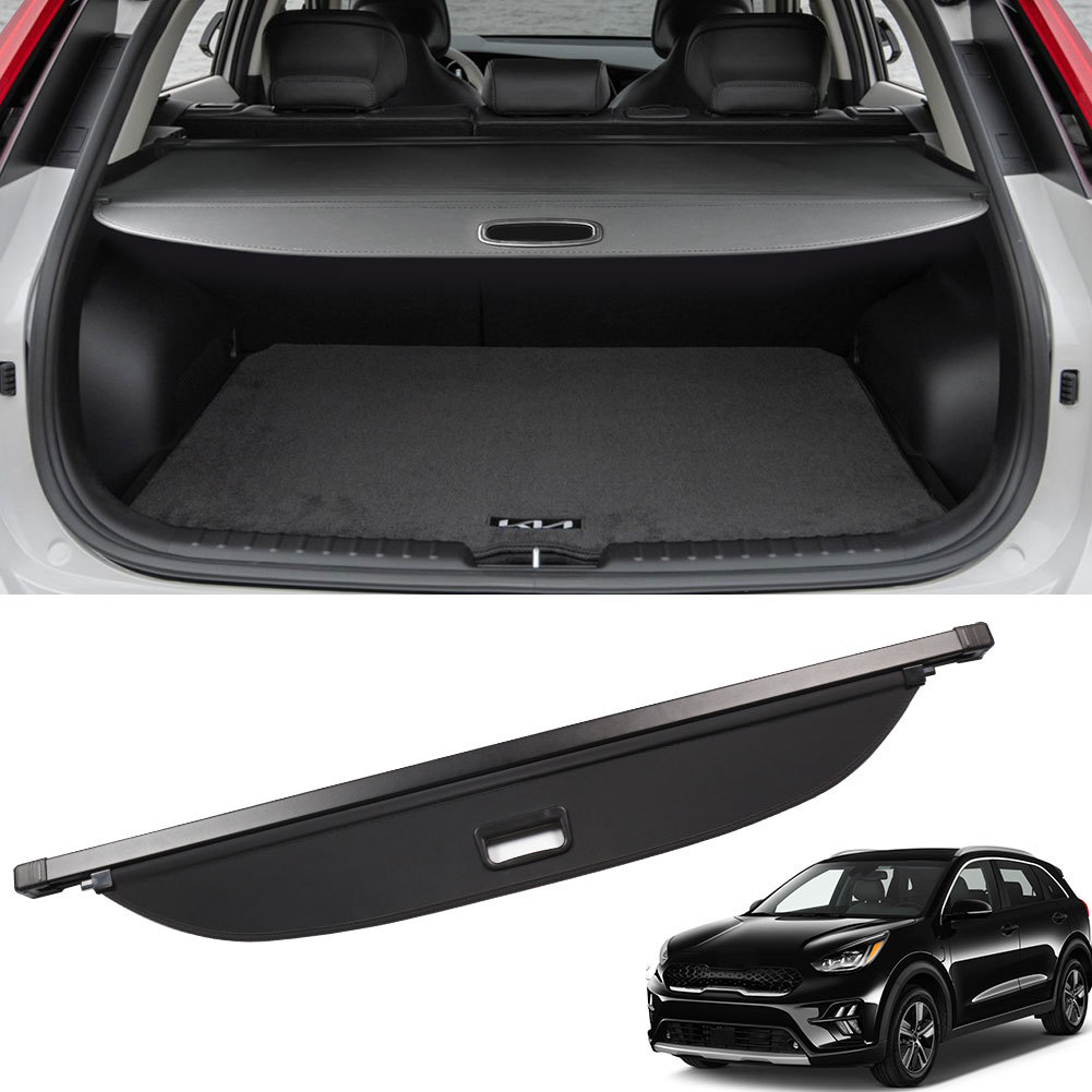Store Rétractable Pour Coffre Kia Sportage 2016-2021 - Toile Plastique, Alliage Aluminium - Séparation Et Rangement Du Coffre