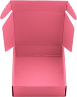 Cajas de Cartón Rosa, Cajas de Envío Reciclables, Cartón Corrugado de Color, Cajas Pequeñas para Envíos, Almacenamiento y Regalos